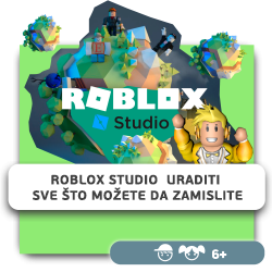 Roblox Studio  Uraditi sve što možete da zamislite - KIBERone. Škola digitalne pismenosti. Programiranje za decu. IT edukacija dece. Belgrade