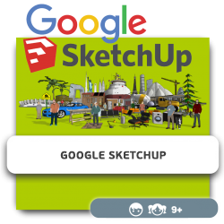 Google SketchUp - KIBERone. Škola digitalne pismenosti. Programiranje za decu. IT edukacija dece. Belgrade